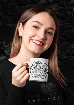 Tasse/Kaffeebecher Keine Sorge Schwesterherz...