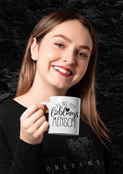 Tasse/Kaffeebecher Du bist mein...